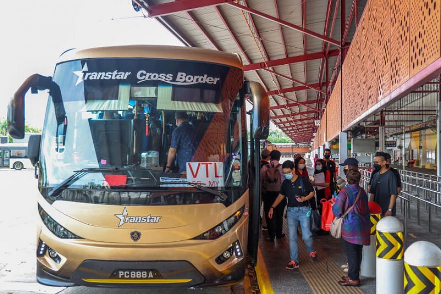 Vtl bus ticket singapore to malaysia